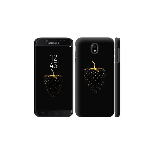 

Чехол на Samsung Galaxy J7 J730 (2017) Черная клубника (04798)