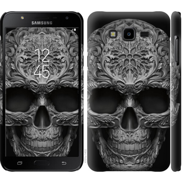 

Чехол на Samsung Galaxy J7 Neo J701F skull-ornament (04798)