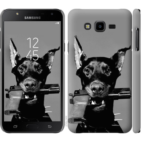 

Чехол на Samsung Galaxy J7 Neo J701F Доберман (04798)