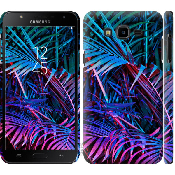 

Чехол на Samsung Galaxy J7 Neo J701F Папоротник под ультрафиолетом (04798)