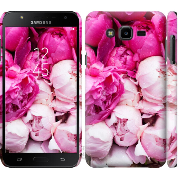 

Чехол на Samsung Galaxy J7 Neo J701F Розовые пионы (04798)