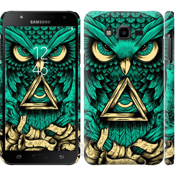 

Чехол на Samsung Galaxy J7 Neo J701F Сова Арт-тату (04798)