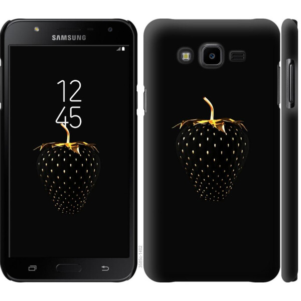 

Чехол на Samsung Galaxy J7 Neo J701F Черная клубника (04798)