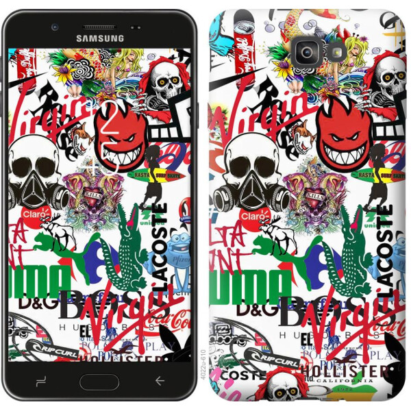 

Чехол на Samsung Galaxy J7 Prime Many different logos (04798)