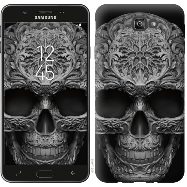 

Чехол на Samsung Galaxy J7 Prime skull-ornament (04798)