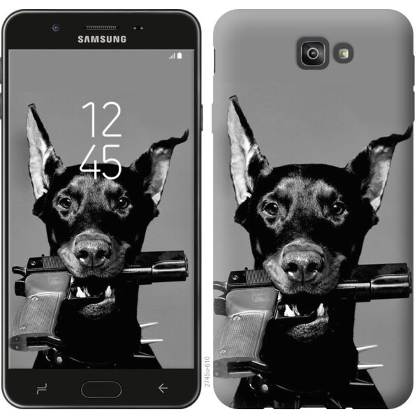 

Чехол на Samsung Galaxy J7 Prime Доберман (04798)