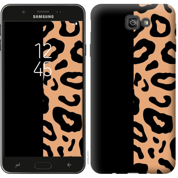 

Чехол на Samsung Galaxy J7 Prime Пятна леопарда (04798)