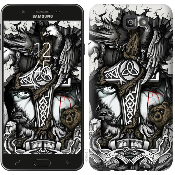 

Чехол на Samsung Galaxy J7 Prime Тату Викинг (04798)