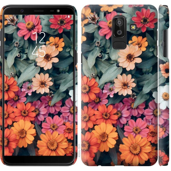 

Чехол на Samsung Galaxy J8 2018 Beauty flowers (04798)