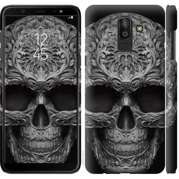 

Чехол на Samsung Galaxy J8 2018 skull-ornament (04798)