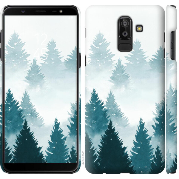 

Чехол на Samsung Galaxy J8 2018 Акварельные Елки (04798)