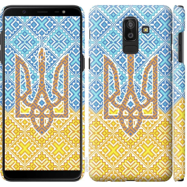 

Чехол на Samsung Galaxy J8 2018 Герб Украины 2 (04798)