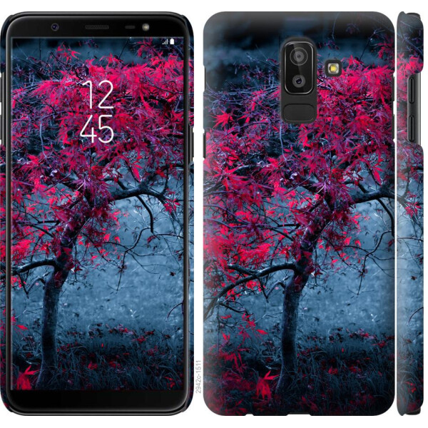 

Чехол на Samsung Galaxy J8 2018 Дерево с яркими листьями (04798)