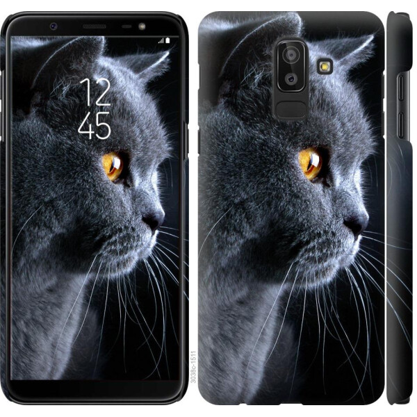 

Чехол на Samsung Galaxy J8 2018 Красивый кот (04798)