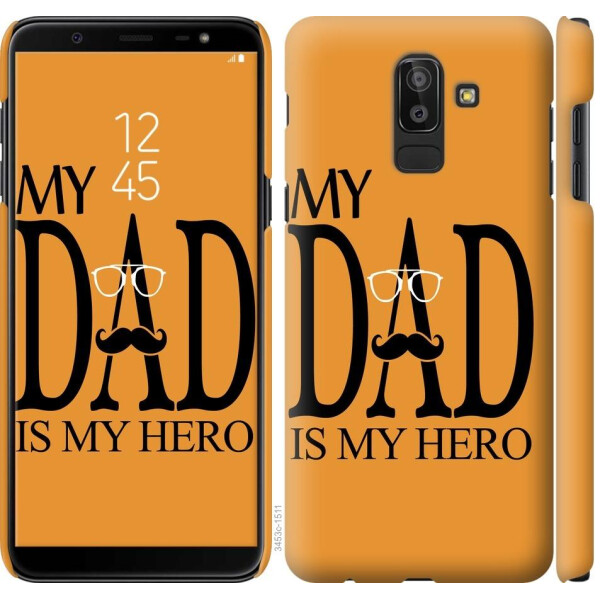 

Чехол на Samsung Galaxy J8 2018 Мой папа Герой (04798)