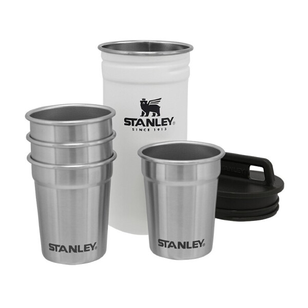 

Туристическая посуда Набор Stanley Adventure Combo Polar: фляга и 4 рюмки