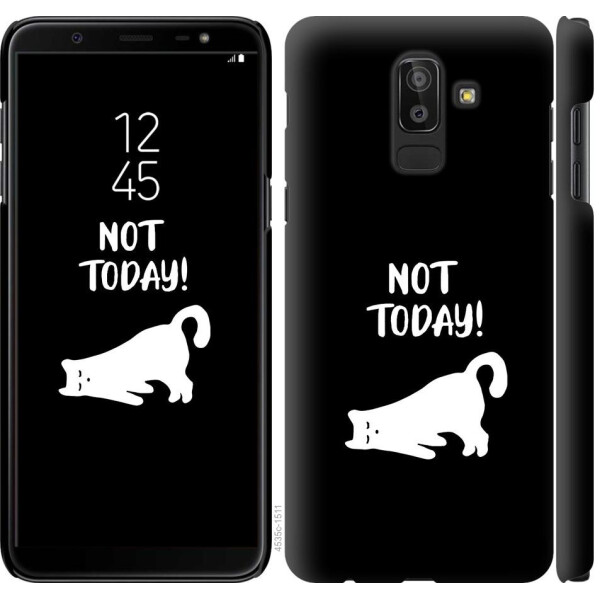 

Чехол на Samsung Galaxy J8 2018 Уставший кот (04798)