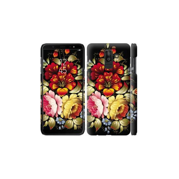 

Чехол на Samsung Galaxy J8 2018 Хохлома 6 (04798)