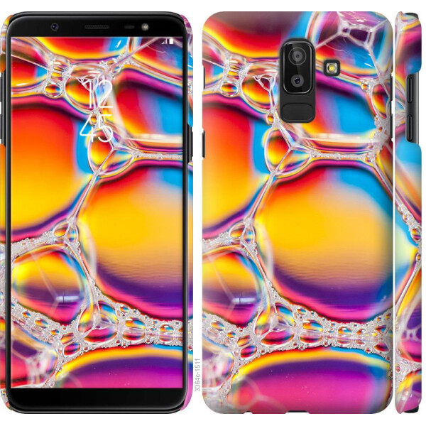 

Чехол на Samsung Galaxy J8 2018 Цветные пузыри (04798)