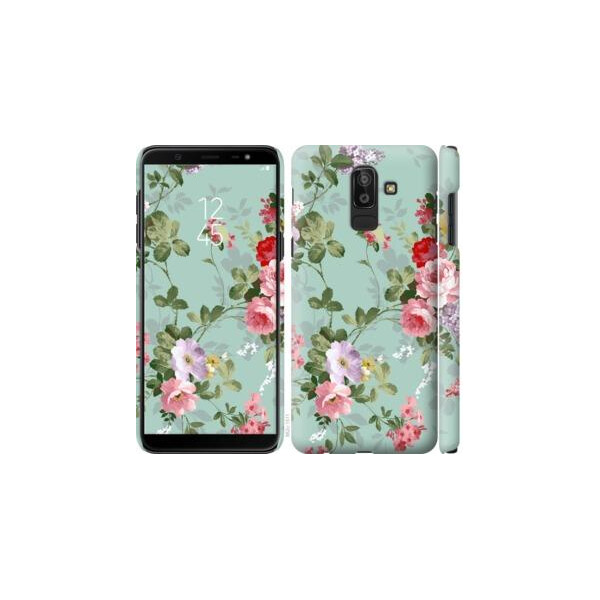 

Чехол на Samsung Galaxy J8 2018 Цветочные обои 2 (04798)