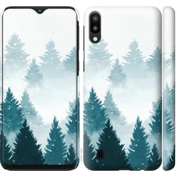 

Чехол на Samsung Galaxy M10 Акварельные Елки (04798)