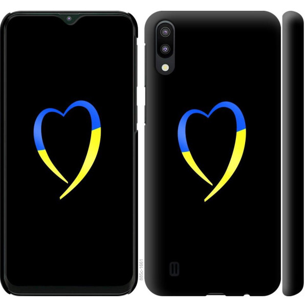 

Чехол на Samsung Galaxy M10 Жёлто-голубое сердце (04798)