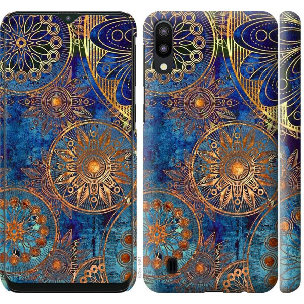 

Чехол на Samsung Galaxy M10 Золотой узор (04798)