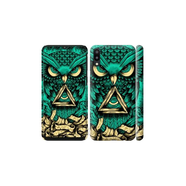 

Чехол на Samsung Galaxy M10 Сова Арт-тату (04798)