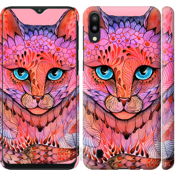 

Чехол на Samsung Galaxy M10 Узорчатая кошка (04798)