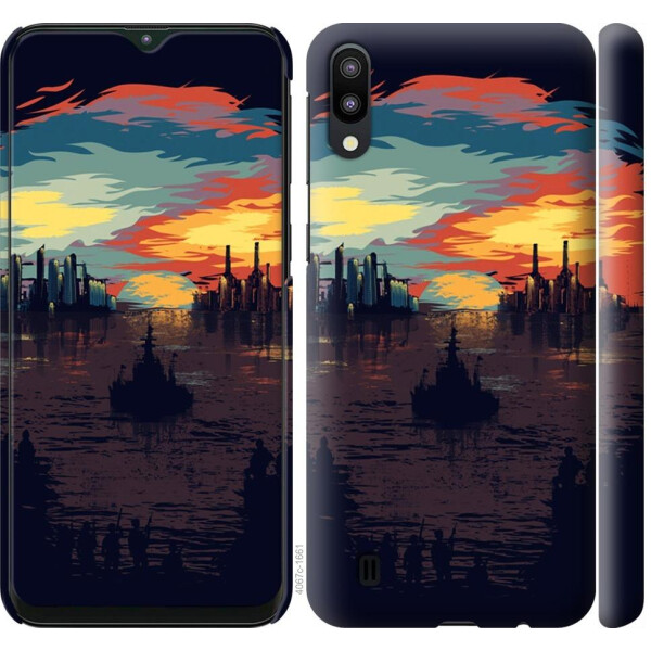 

Чехол на Samsung Galaxy M10 Череп-абстракция (04798)