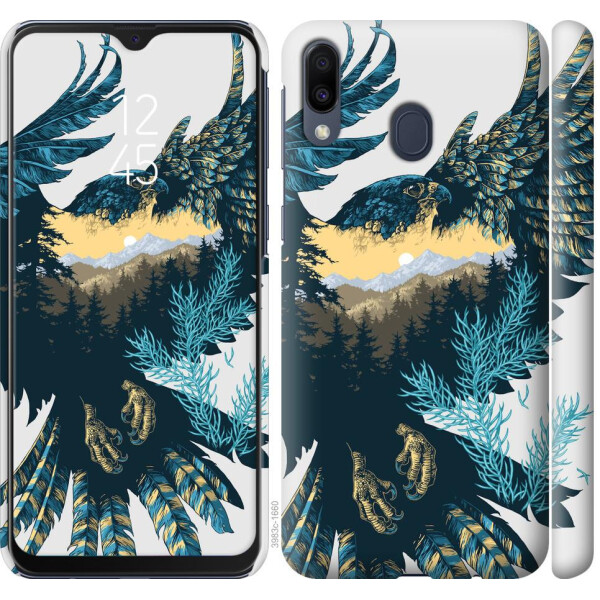 

Чехол на Samsung Galaxy M20 Арт-орел на фоне природы (04798)