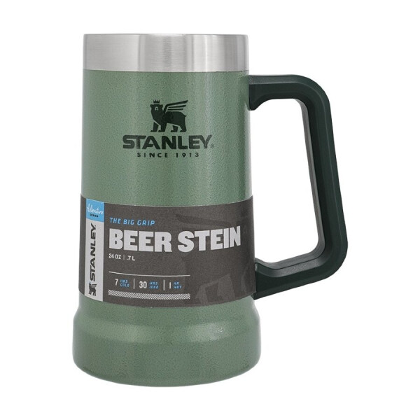 

Термокружка пивная Stanley Adventure Stein Hammertone Green 0.7 л