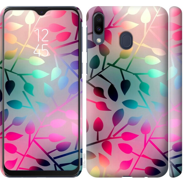 

Чехол на Samsung Galaxy M20 Листья (04798)