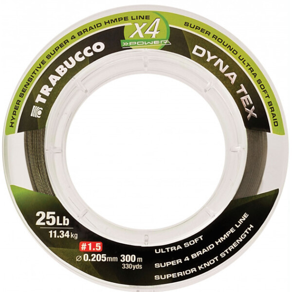 

Шнур Trabucco X4 Power 150 м 0.063 мм 2.72 кг Болотно-зеленый (054-33-060)
