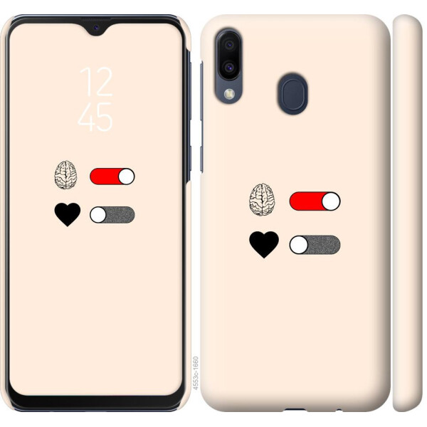 

Чехол на Samsung Galaxy M20 Любовь и ум (04798)