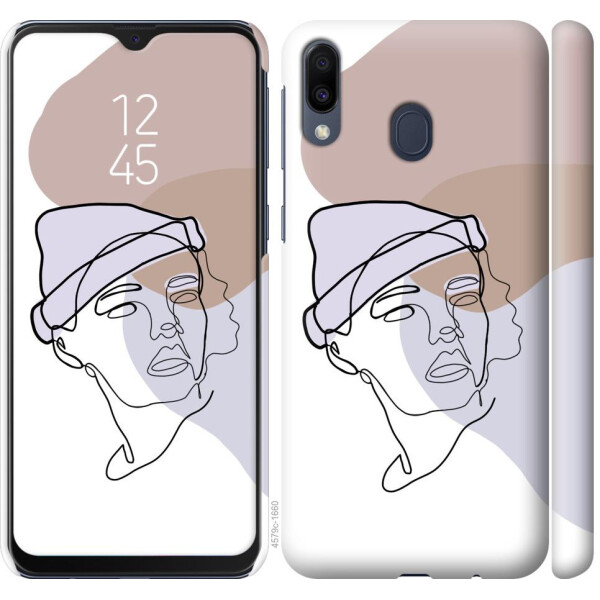 

Чехол на Samsung Galaxy M20 Силуэт (04798)
