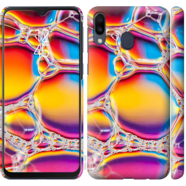 

Чехол на Samsung Galaxy M20 Цветные пузыри (04798)