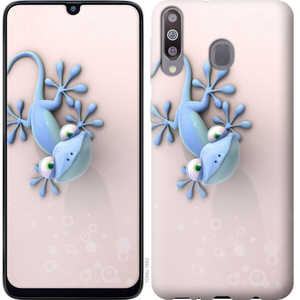 

Чехол на Samsung Galaxy M30 Геккончик (04798)