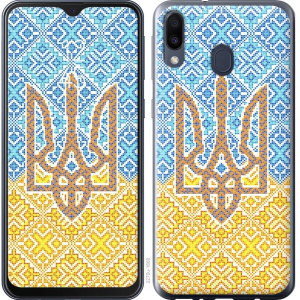 

Чехол на Samsung Galaxy M30 Герб Украины 2 (04798)