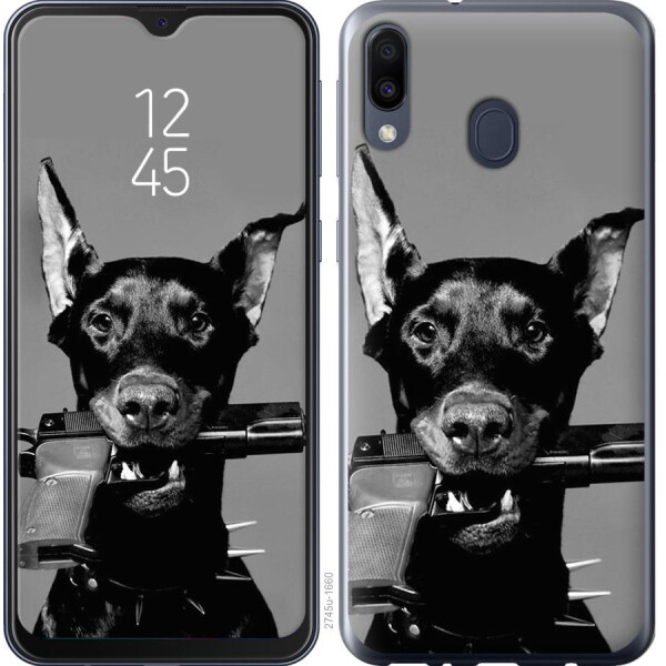 

Чехол на Samsung Galaxy M30 Доберман (04798)