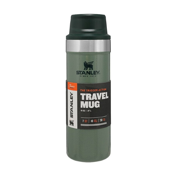 

Термочашка Stanley Classic Trigger-action Hammertone Green 0.47 л