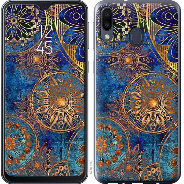 

Чехол на Samsung Galaxy M30 Золотой узор (04798)