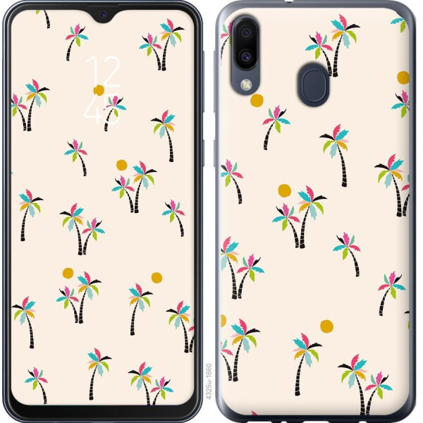 

Чехол на Samsung Galaxy M30 Пальмочки (04798)