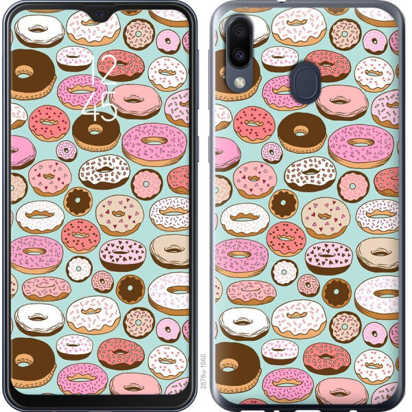 

Чехол на Samsung Galaxy M30 Пончики в глазури (04798)