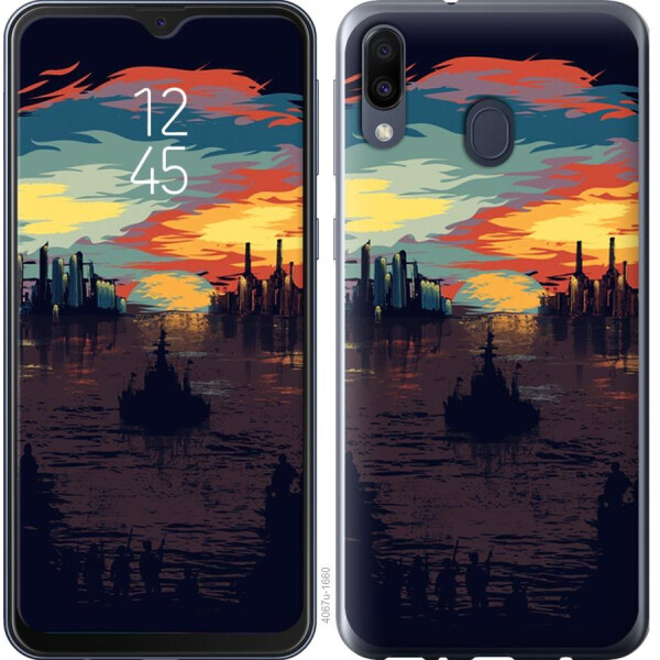 

Чехол на Samsung Galaxy M30 Череп-абстракция (04798)