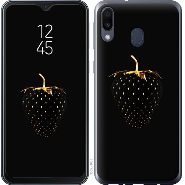 

Чехол на Samsung Galaxy M30 Черная клубника (04798)