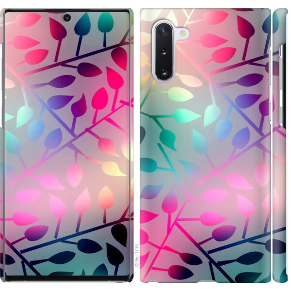 

Чехол на Samsung Galaxy Note 10 Листья (04798)