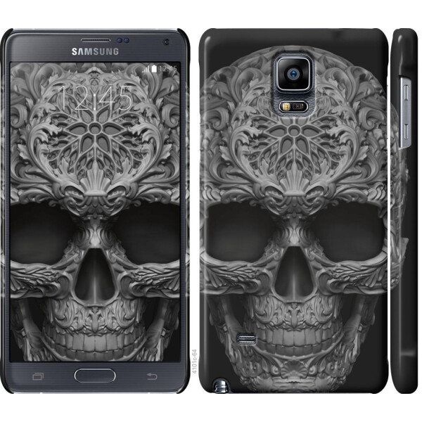 

Чехол на Samsung Galaxy Note 4 N910H skull-ornament (04798)
