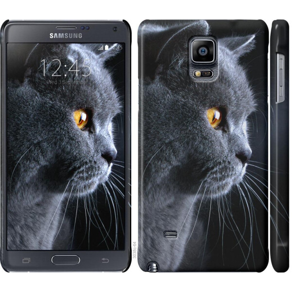 

Чехол на Samsung Galaxy Note 4 N910H Красивый кот (04798)