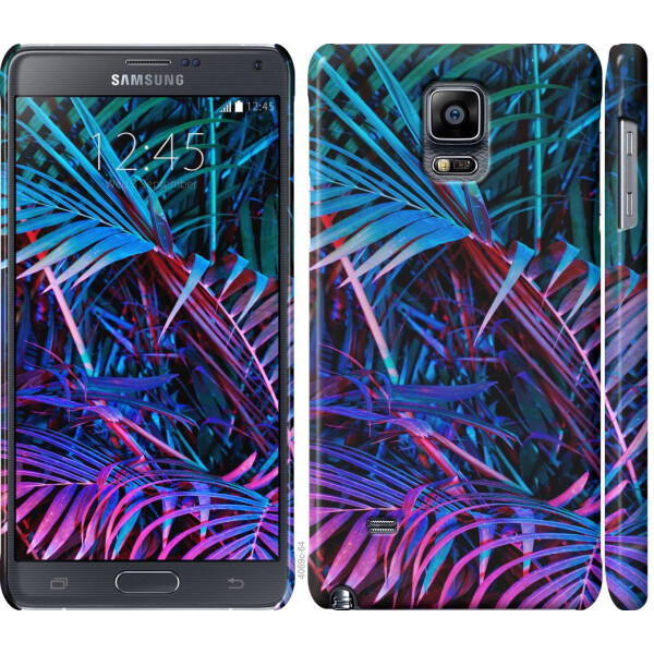 

Чехол на Samsung Galaxy Note 4 N910H Папоротник под ультрафиолетом (04798)